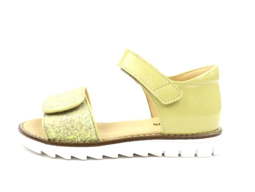 Angulus lys gul sandal glitter